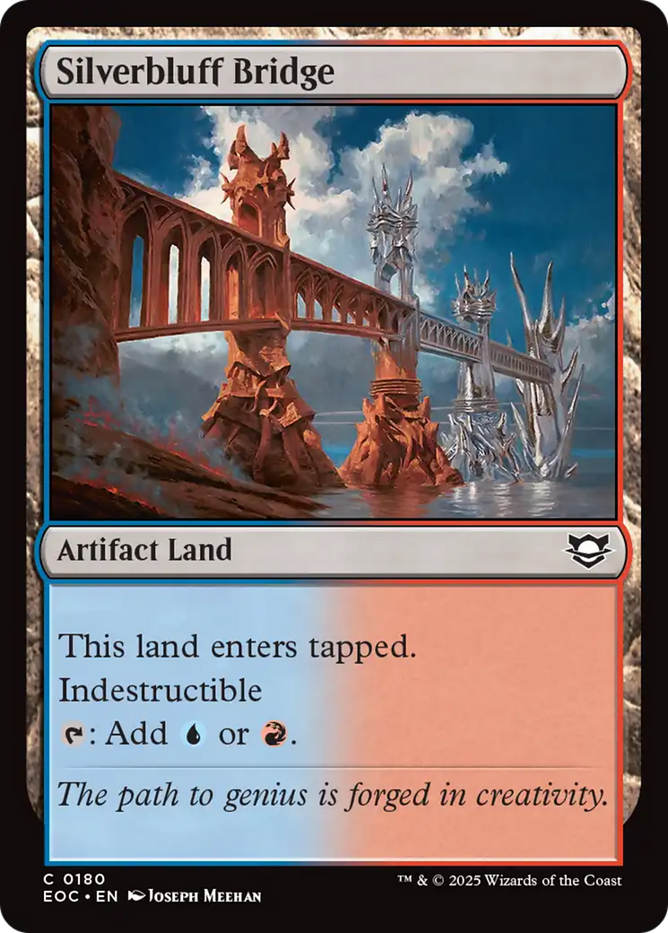 Silverbluff Bridge [Edge of Eternities Commander] | L.A. Mood Comics and Games