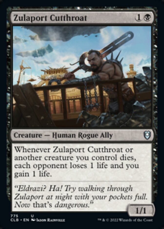 Zulaport Cutthroat [Commander Legends: Battle for Baldur's Gate] | L.A. Mood Comics and Games