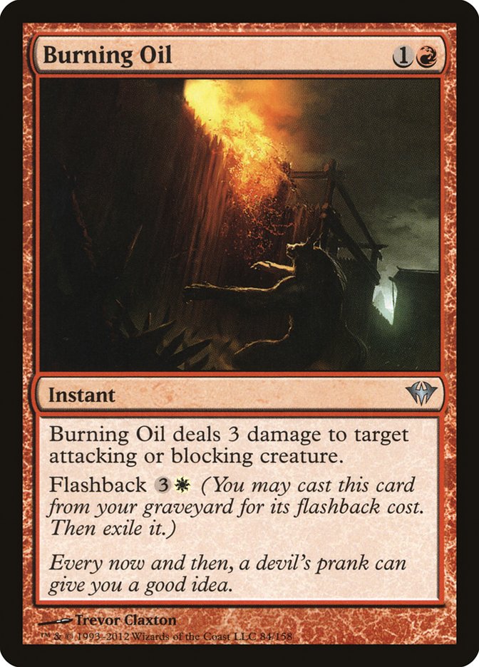 Burning Oil [Dark Ascension] | L.A. Mood Comics and Games