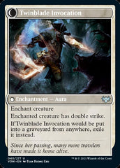 Twinblade Geist // Twinblade Invocation [Innistrad: Crimson Vow] | L.A. Mood Comics and Games