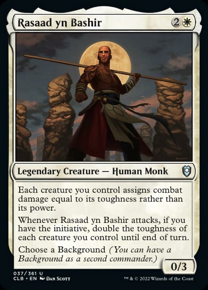 Rasaad yn Bashir [Commander Legends: Battle for Baldur's Gate] | L.A. Mood Comics and Games