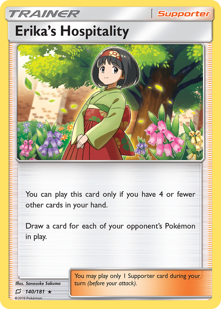 Erika's Hospitality (140/181) [Sun & Moon: Team Up] | L.A. Mood Comics and Games