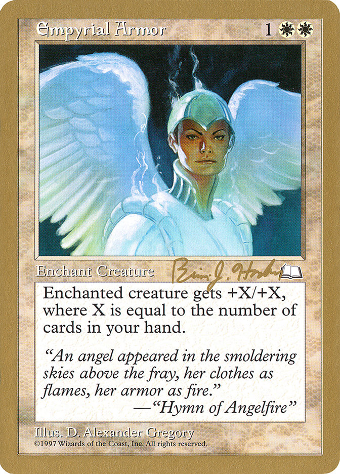 Empyrial Armor (Brian Hacker) [World Championship Decks 1998] | L.A. Mood Comics and Games