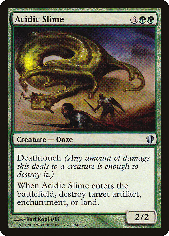 Acidic Slime [Commander 2013] | L.A. Mood Comics and Games