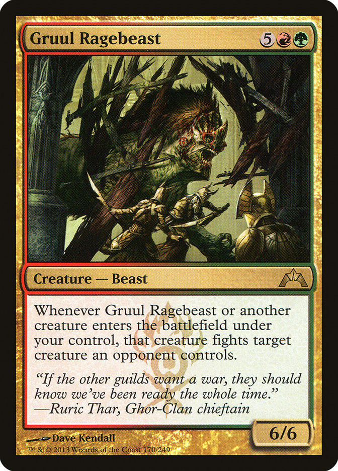 Gruul Ragebeast [Gatecrash] | L.A. Mood Comics and Games