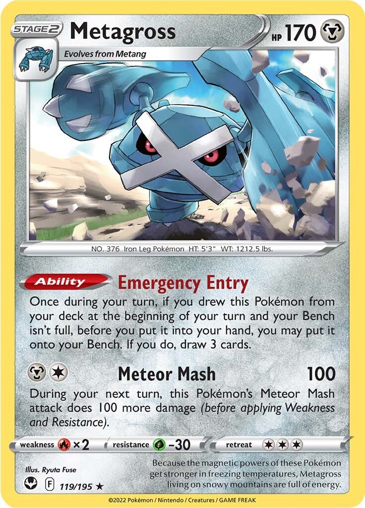 Metagross (119/195) [Sword & Shield: Silver Tempest] | L.A. Mood Comics and Games