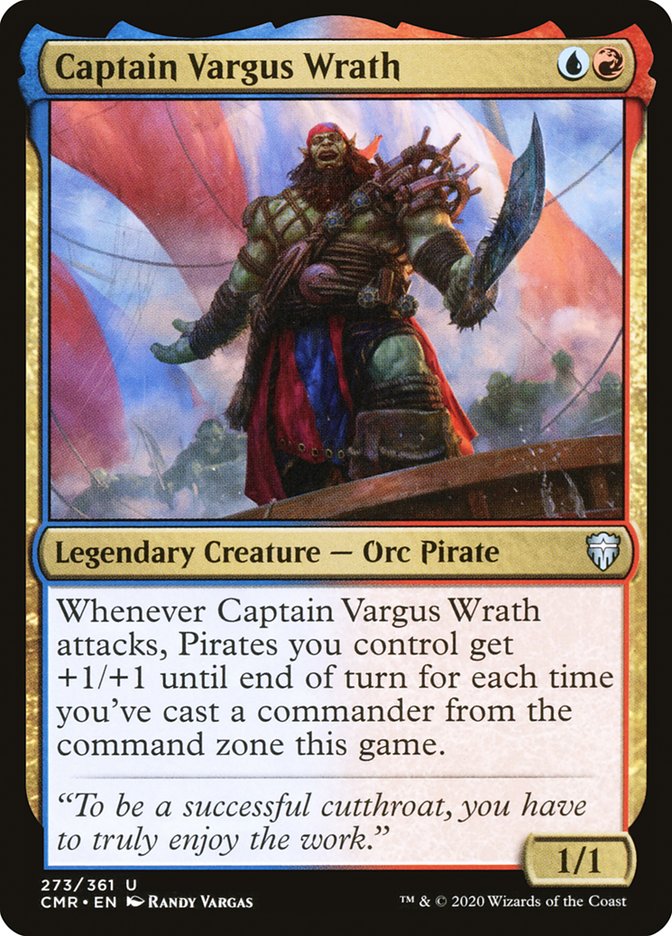 Captain Vargus Wrath [Commander Legends] | L.A. Mood Comics and Games