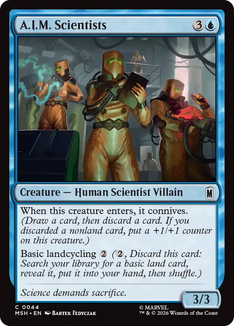 A.I.M. Scientists [Marvel Super Heroes] | L.A. Mood Comics and Games