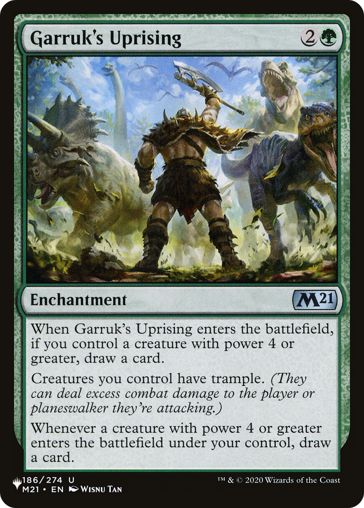 Garruk's Uprising [The List] | L.A. Mood Comics and Games