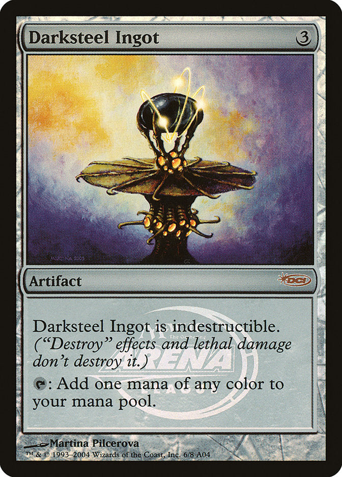 Darksteel Ingot [Arena League 2004] | L.A. Mood Comics and Games