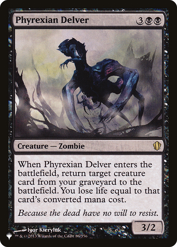 Phyrexian Delver [The List] | L.A. Mood Comics and Games