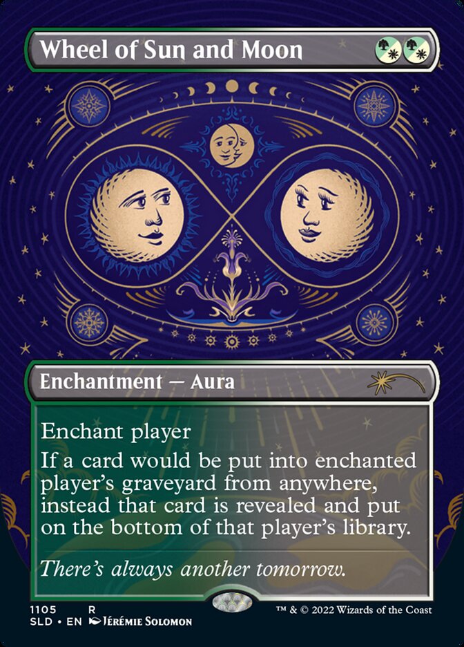 Wheel of Sun and Moon (Borderless) [Secret Lair Drop Series] | L.A. Mood Comics and Games