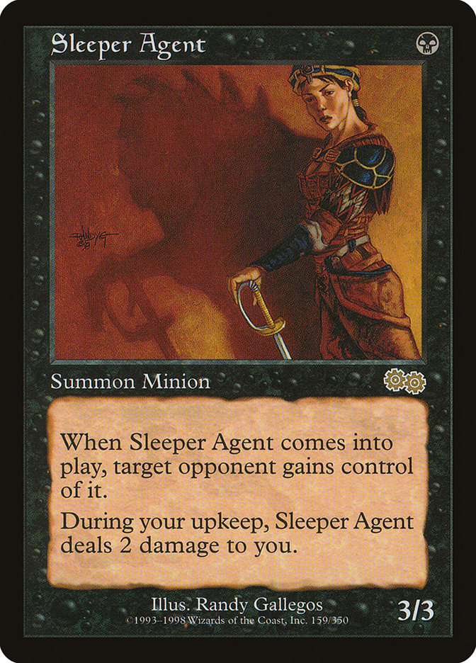 Sleeper Agent [Urza's Saga] | L.A. Mood Comics and Games