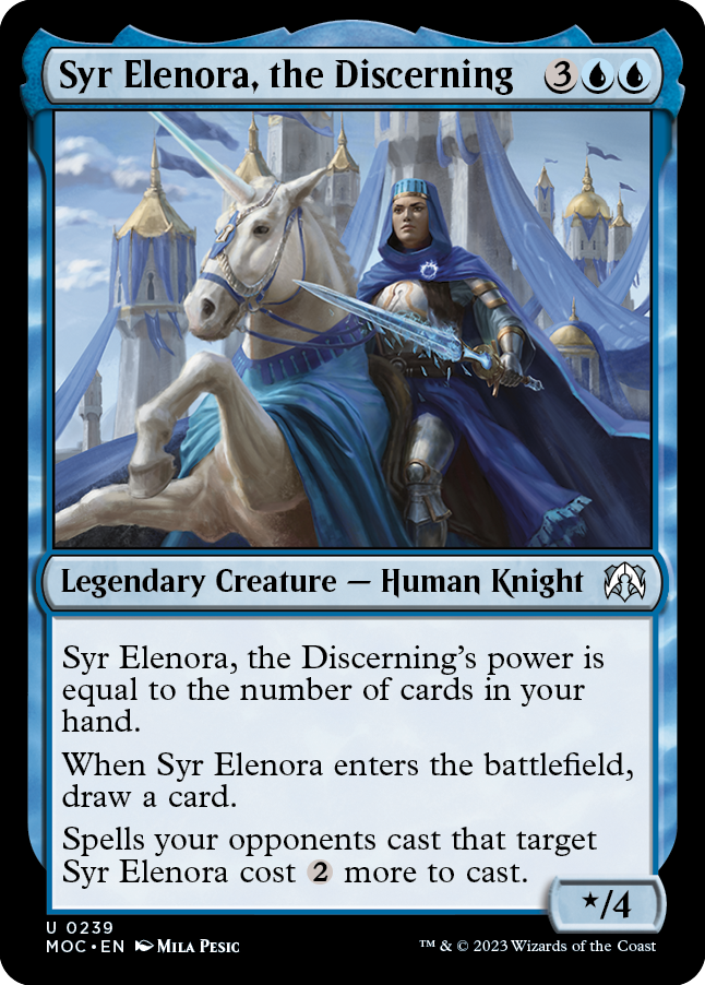 Syr Elenora, the Discerning [March of the Machine Commander] | L.A. Mood Comics and Games
