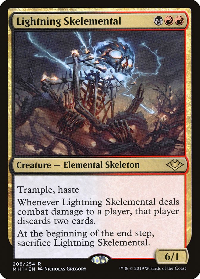 Lightning Skelemental [Modern Horizons] | L.A. Mood Comics and Games