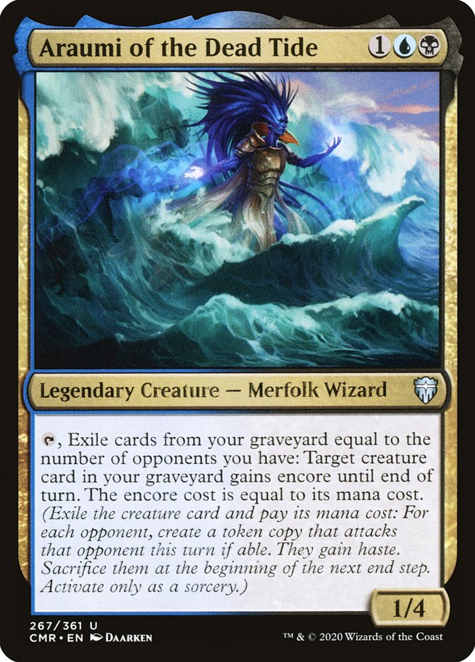 Araumi of the Dead Tide [Commander Legends] | L.A. Mood Comics and Games