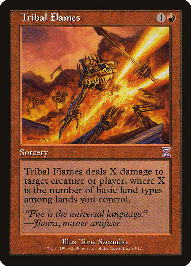 Tribal Flames [Time Spiral Timeshifted] | L.A. Mood Comics and Games