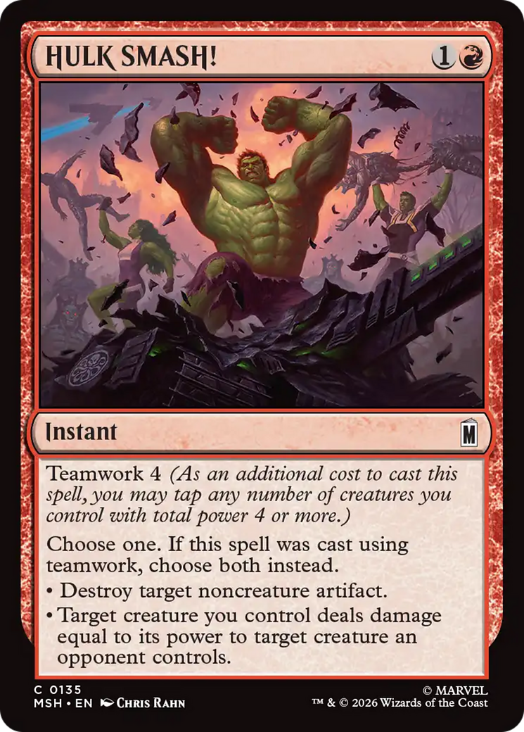 HULK SMASH! [Marvel Super Heroes] | L.A. Mood Comics and Games