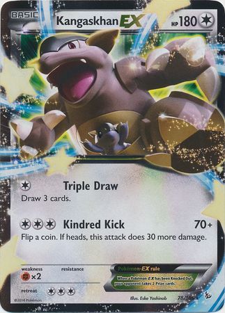 Kangaskhan EX (78/106) (Jumbo Card) [XY: Flashfire] | L.A. Mood Comics and Games