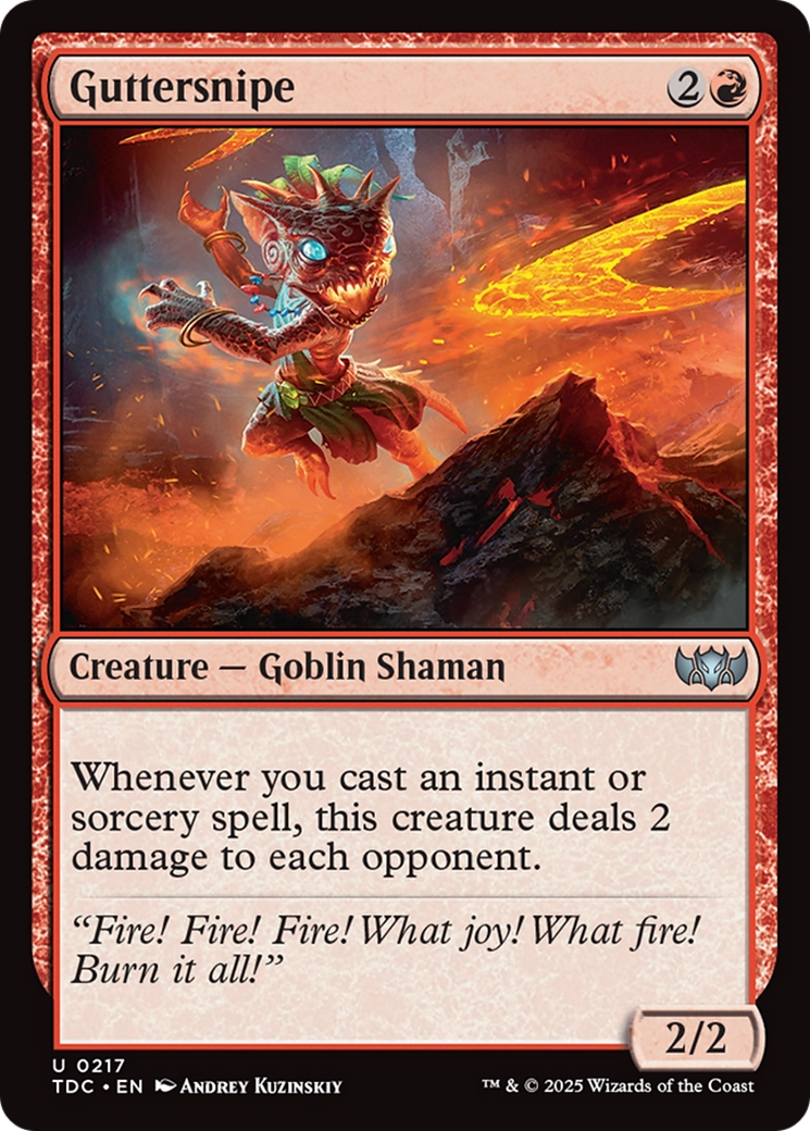 Guttersnipe [Tarkir: Dragonstorm Commander] | L.A. Mood Comics and Games