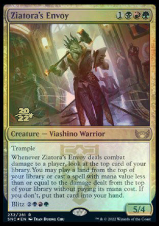 Ziatora's Envoy [Streets of New Capenna Prerelease Promos] | L.A. Mood Comics and Games
