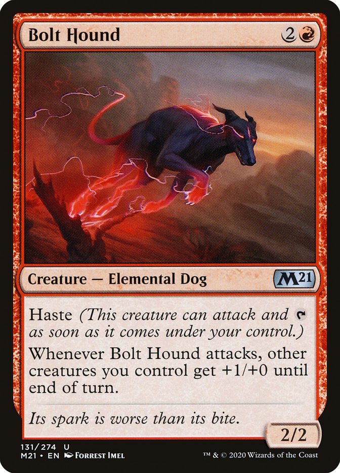 Bolt Hound [Core Set 2021] | L.A. Mood Comics and Games