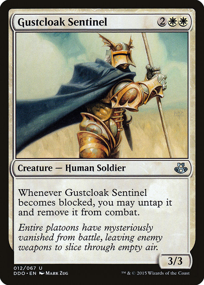 Gustcloak Sentinel [Duel Decks: Elspeth vs. Kiora] | L.A. Mood Comics and Games
