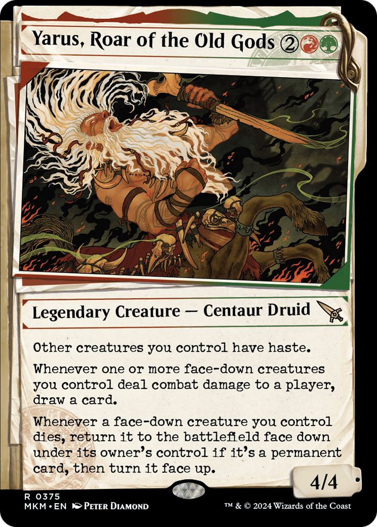 Yarus, Roar of the Old Gods (Showcase) [Murders at Karlov Manor] | L.A. Mood Comics and Games