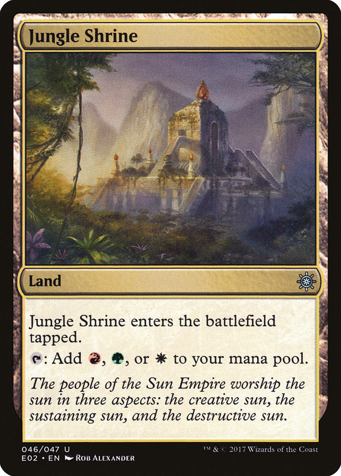 Jungle Shrine [Explorers of Ixalan] | L.A. Mood Comics and Games