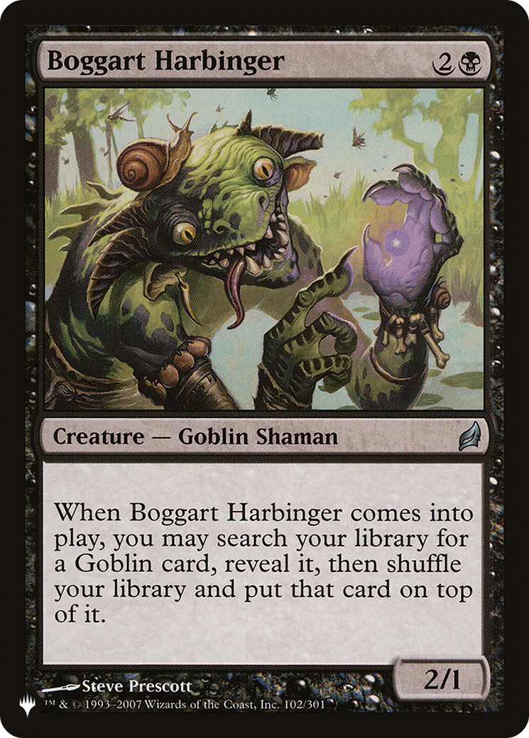 Boggart Harbinger [The List Reprints] | L.A. Mood Comics and Games