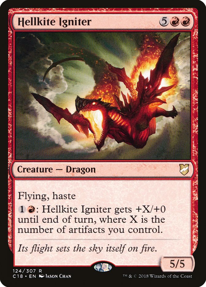 Hellkite Igniter [Commander 2018] | L.A. Mood Comics and Games