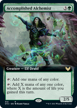 Accomplished Alchemist (Extended Art) [Strixhaven: School of Mages] | L.A. Mood Comics and Games