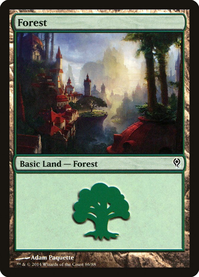 Forest (86) [Duel Decks: Jace vs. Vraska] | L.A. Mood Comics and Games
