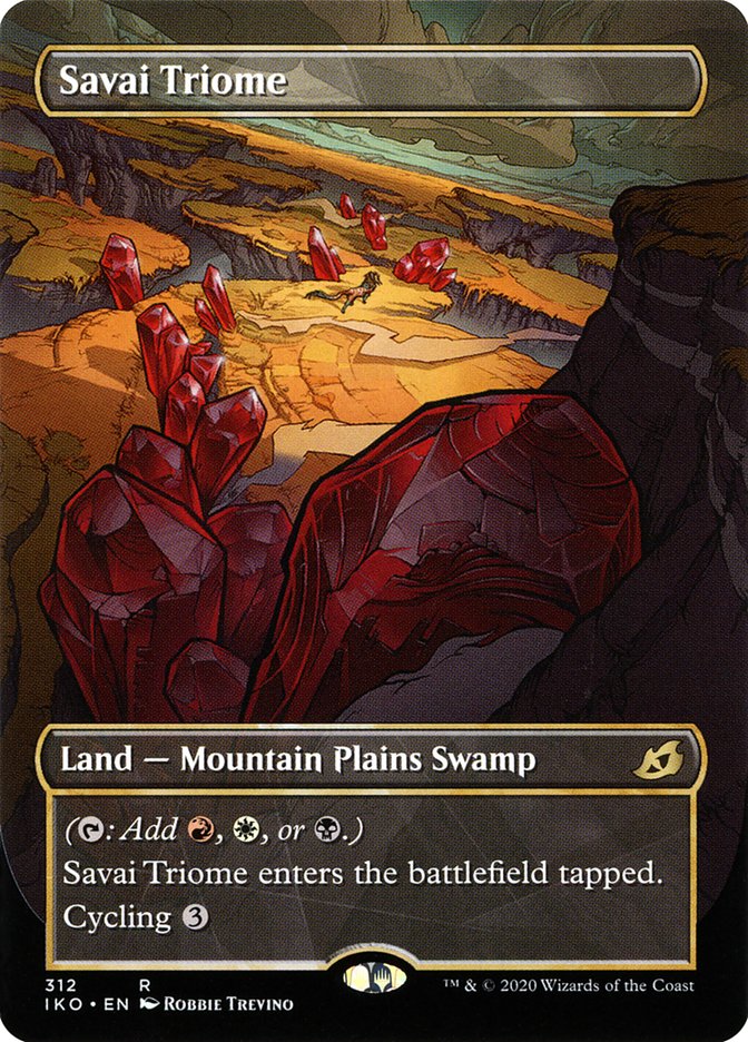 Savai Triome (Showcase) [Ikoria: Lair of Behemoths] | L.A. Mood Comics and Games