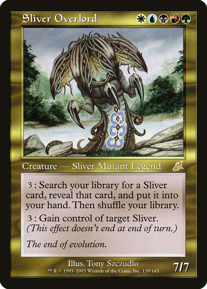 Sliver Overlord [Scourge] | L.A. Mood Comics and Games