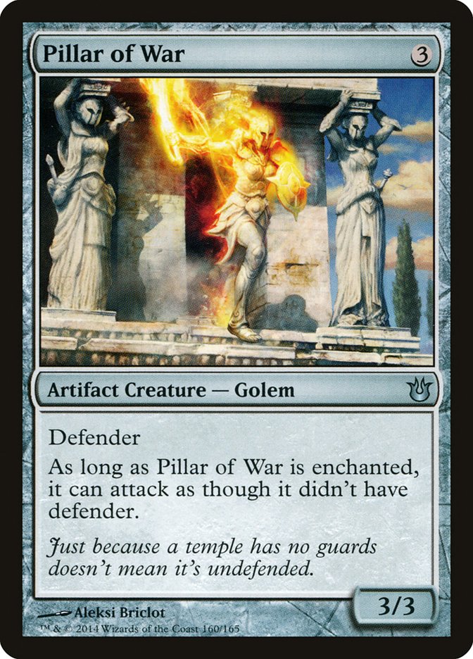 Pillar of War [Born of the Gods] | L.A. Mood Comics and Games