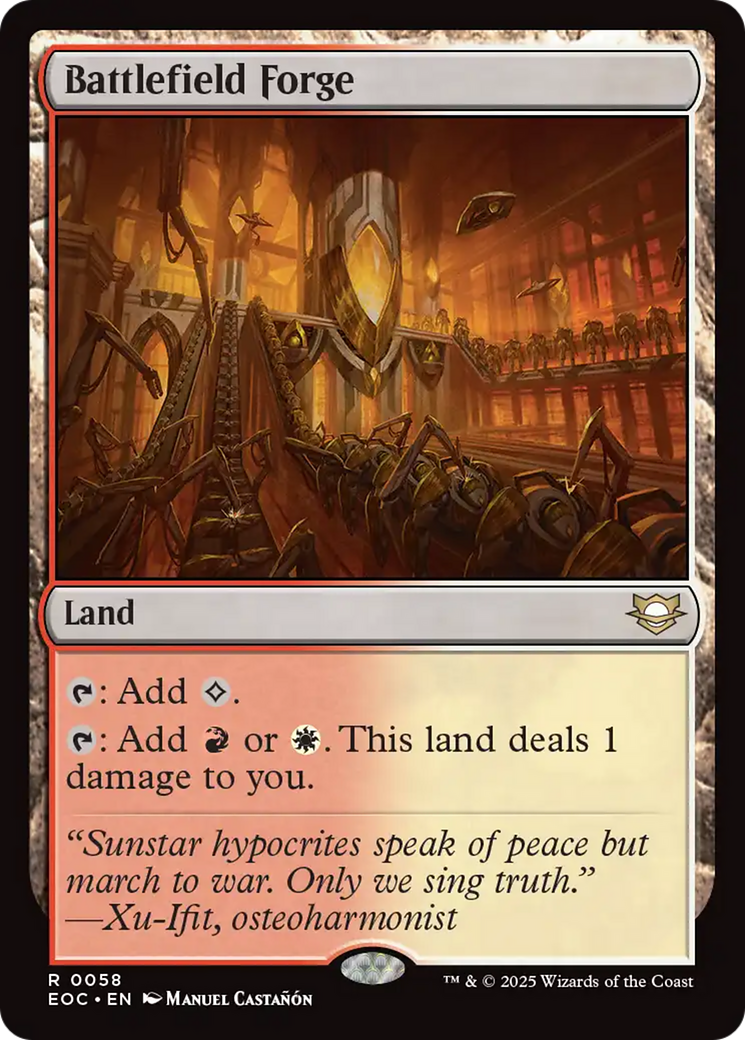 Battlefield Forge [Edge of Eternities Commander] | L.A. Mood Comics and Games