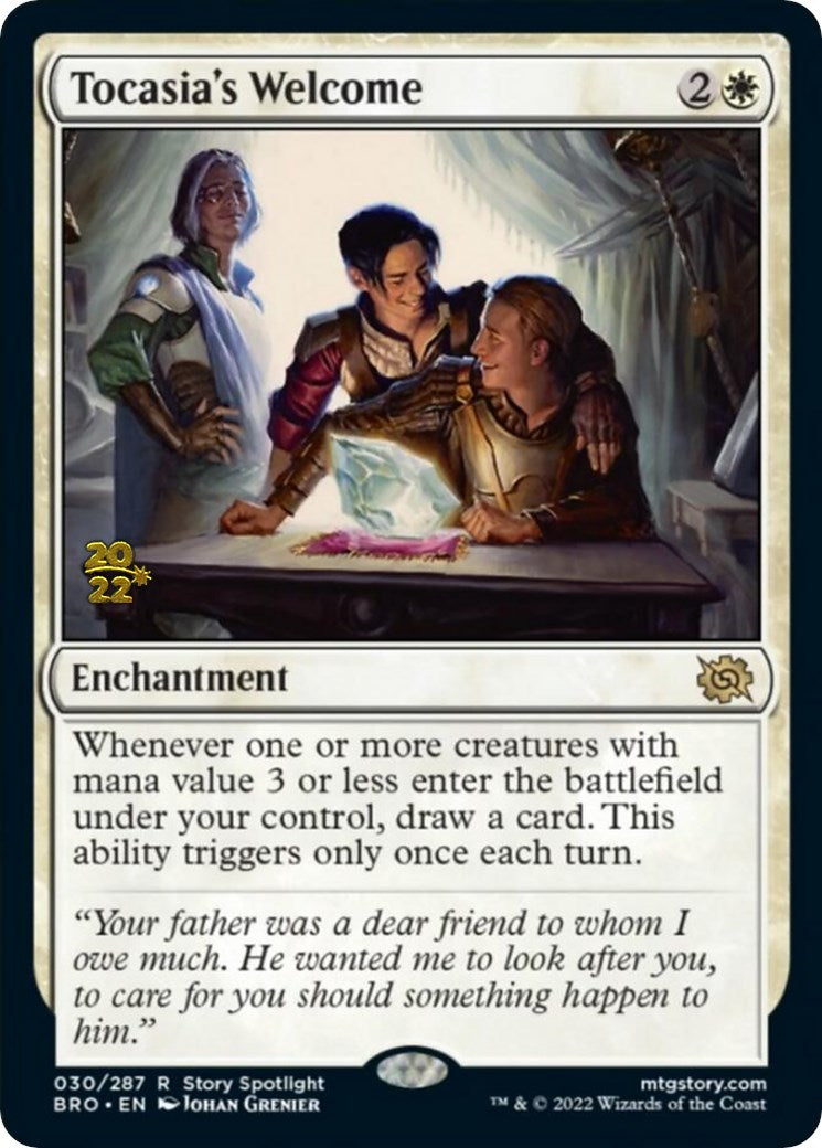 Tocasia's Welcome [The Brothers' War Prerelease Promos] | L.A. Mood Comics and Games