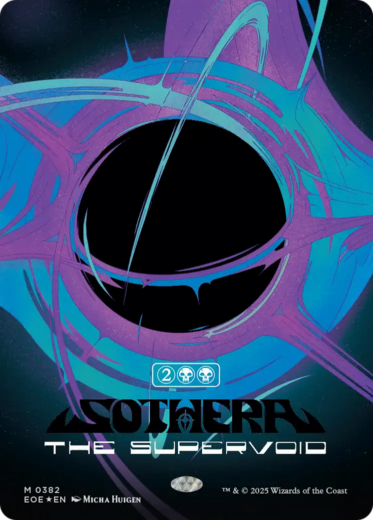 Sothera, the Supervoid (Singularity Foil) [Edge of Eternities] | L.A. Mood Comics and Games