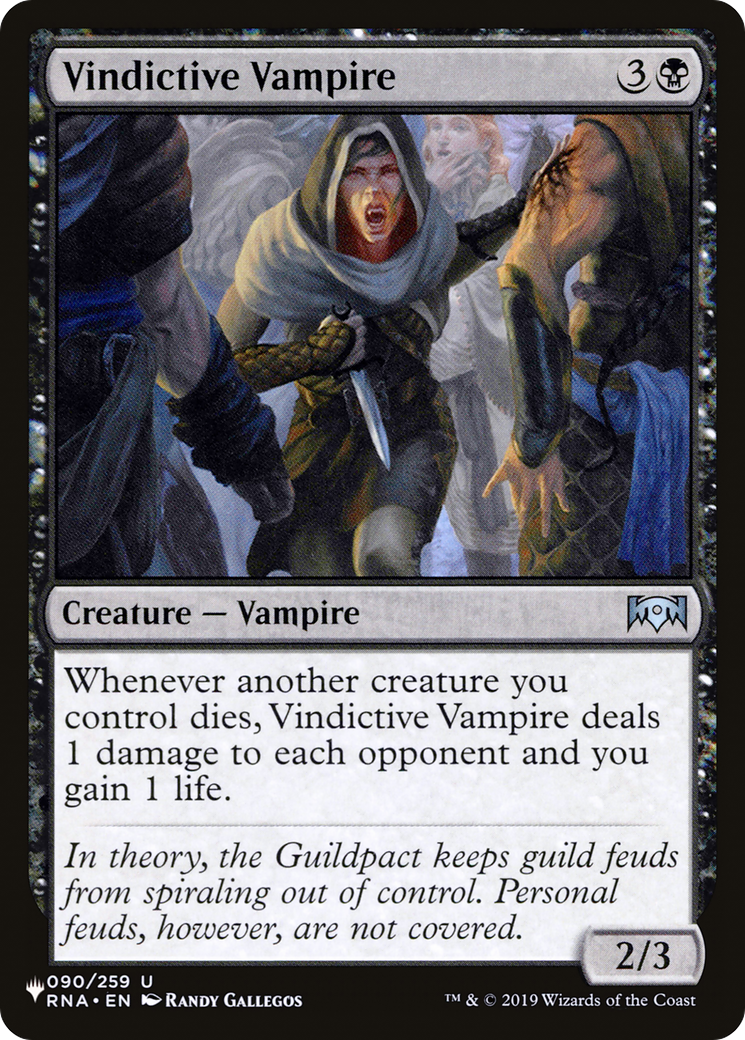 Vindictive Vampire [The List Reprints] | L.A. Mood Comics and Games