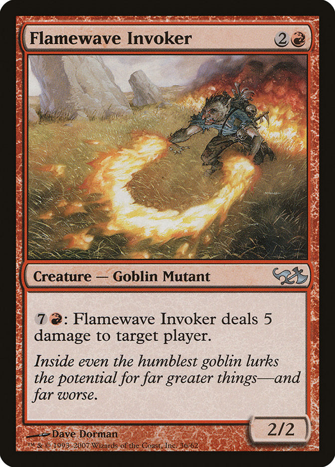 Flamewave Invoker [Duel Decks: Elves vs. Goblins] | L.A. Mood Comics and Games