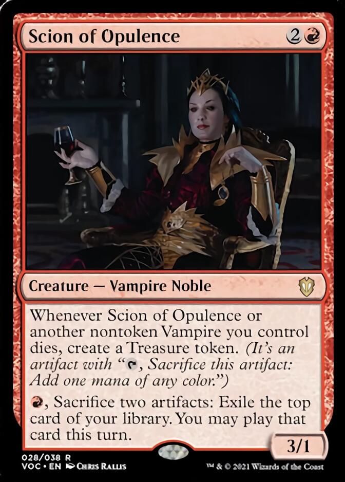 Scion of Opulence [Innistrad: Crimson Vow Commander] | L.A. Mood Comics and Games