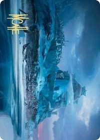 Port of Karfell Art Card (Gold-Stamped Signature) [Kaldheim Art Series] | L.A. Mood Comics and Games
