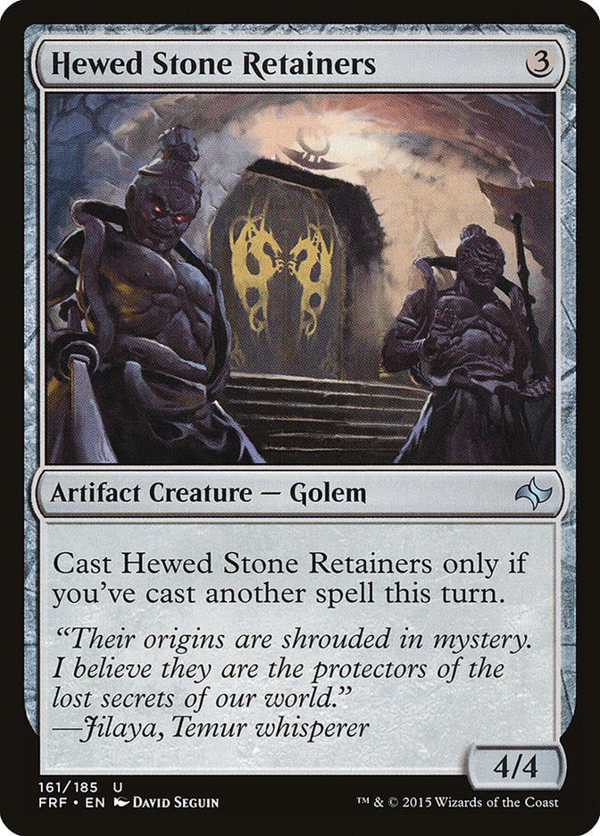 Hewed Stone Retainers [Fate Reforged] | L.A. Mood Comics and Games