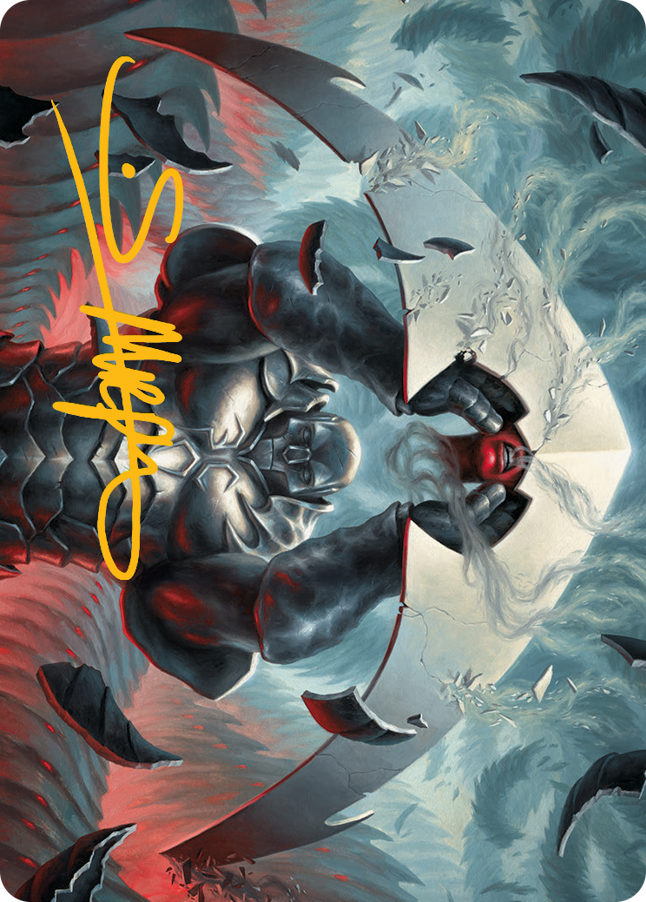 Mirrodin Avenged Art Card (Gold-Stamped Signature) [March of the Machine Art Series] | L.A. Mood Comics and Games