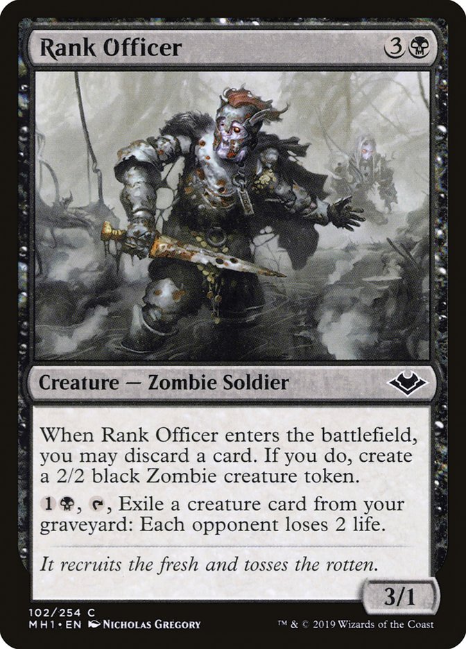 Rank Officer [Modern Horizons] | L.A. Mood Comics and Games