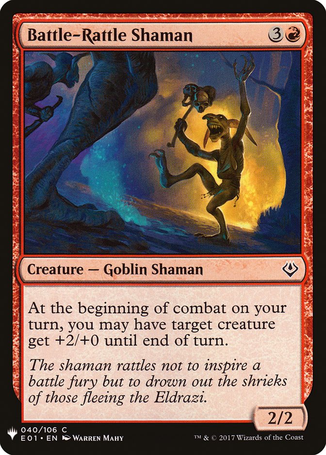 Battle-Rattle Shaman [Mystery Booster] | L.A. Mood Comics and Games