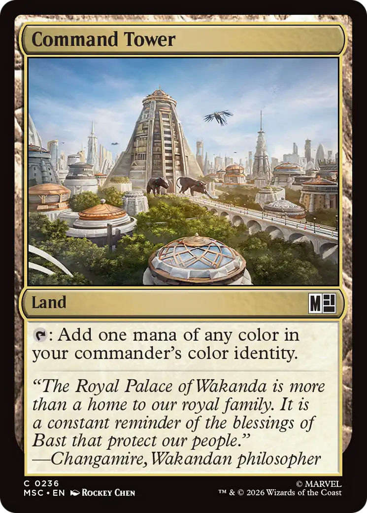 Command Tower (0236) (Surge Foil) [Marvel Super Heroes Commander] | L.A. Mood Comics and Games