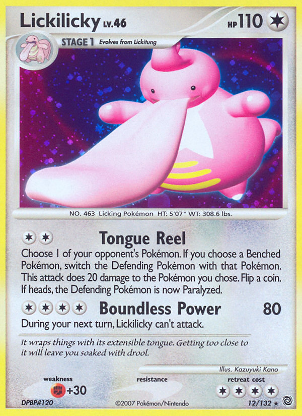 Lickilicky (12/132) [Diamond & Pearl: Secret Wonders] | L.A. Mood Comics and Games