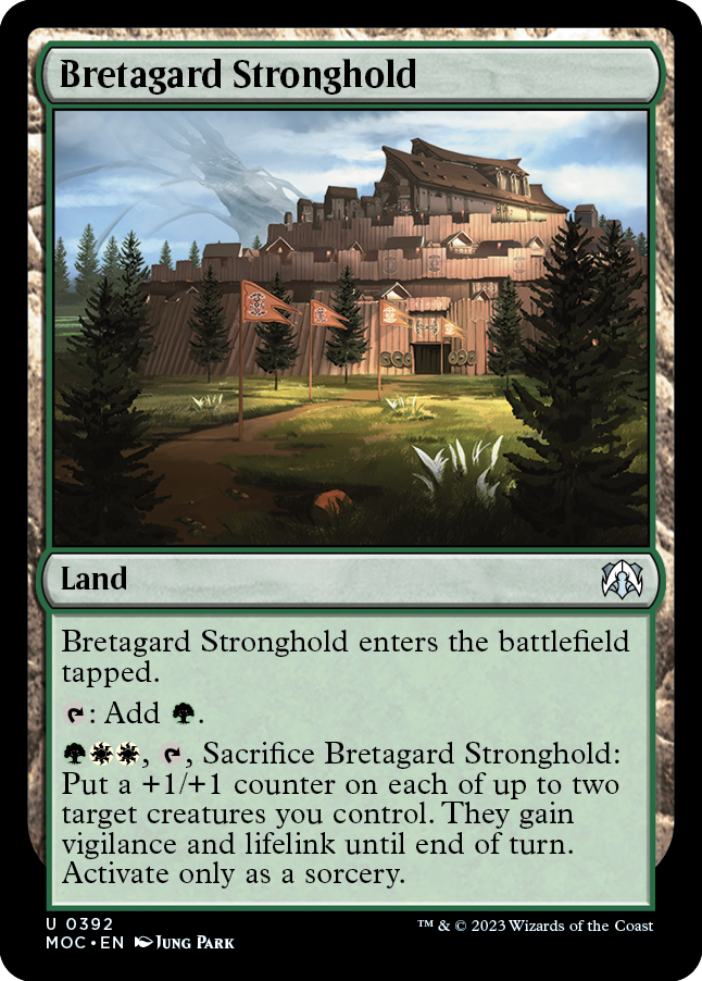Bretagard Stronghold [March of the Machine Commander] | L.A. Mood Comics and Games